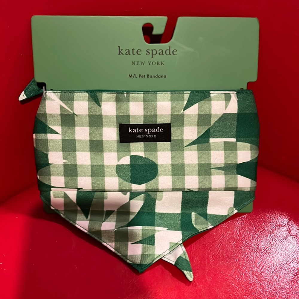 NWT Kate Spade pet bandana